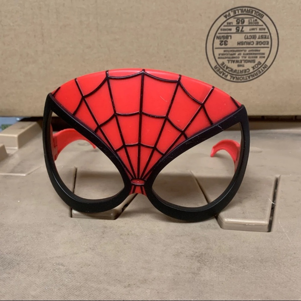 “Spider-Man” Boys Glasses Red & Black